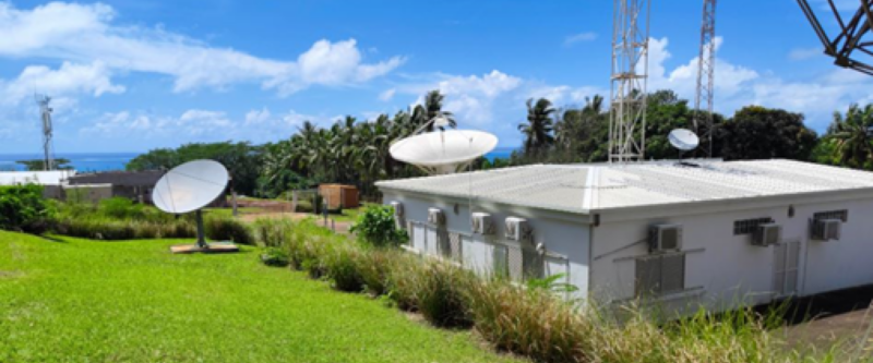 Orange Wallis & Futuna Satellite station. Photo: SES