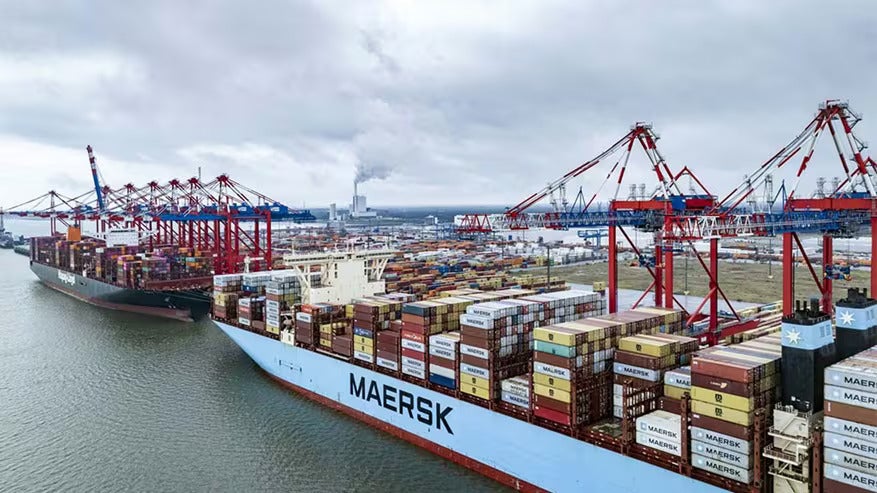 Maersk Cargo ship Photo: Maersk