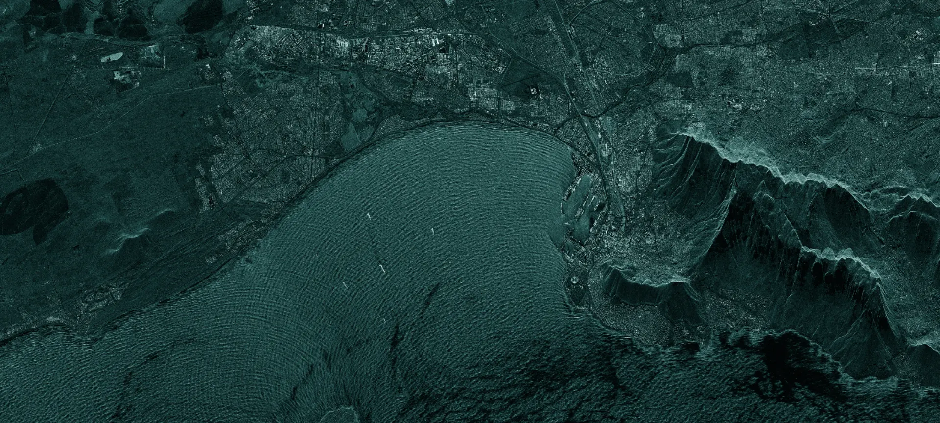 Iceye SAR satellite imagery. Photo: Iceye