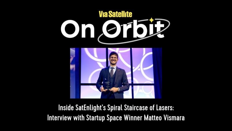 Inside SatEnlight’s Spiral Staircase of Lasers: Interview with Startup Space Winner Matteo Vismara