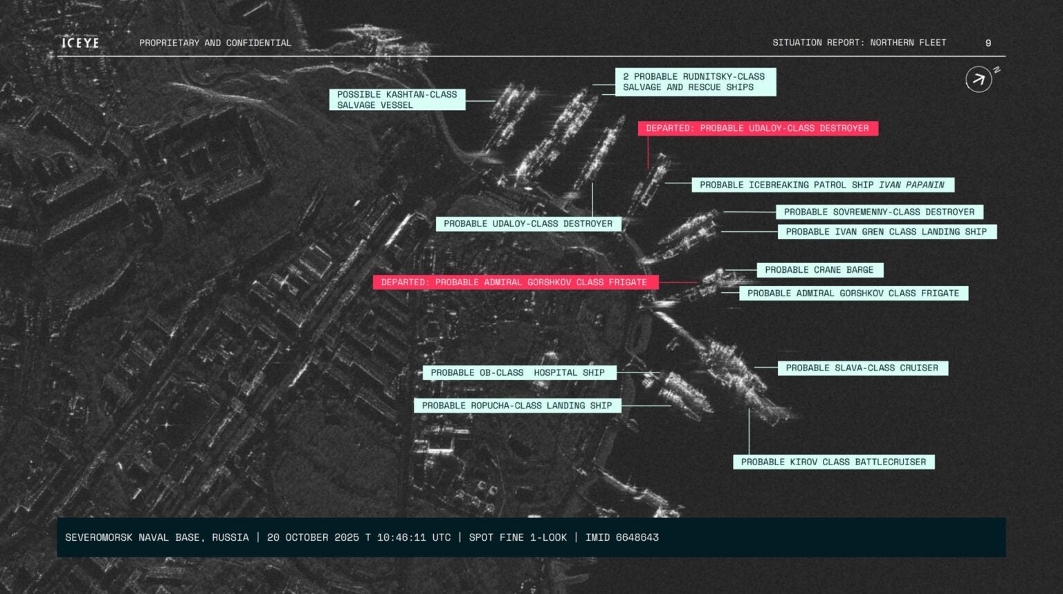 How Iceye Satellites Track Russian Vessels, Illegal Shipping in the ...