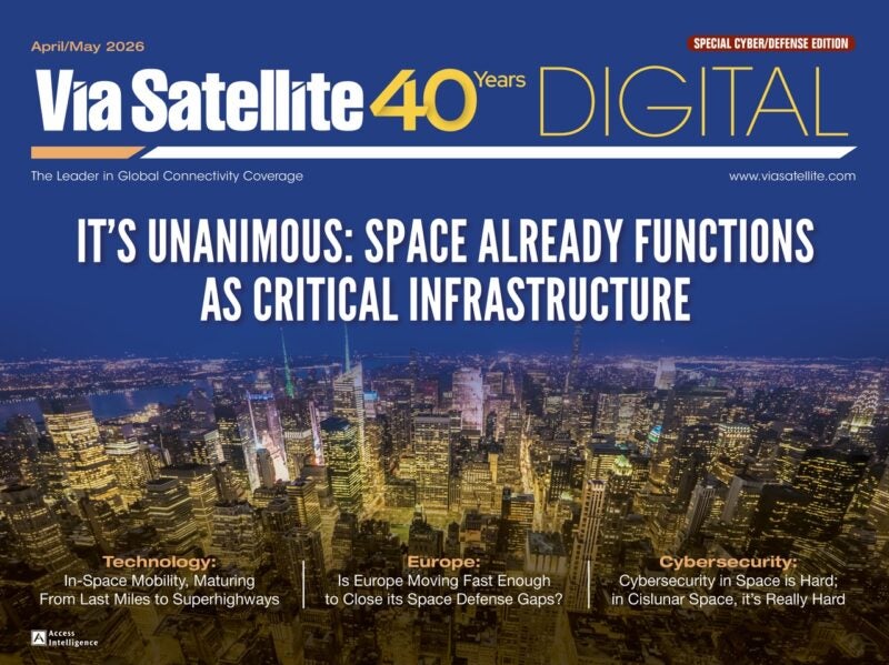 Via Satellite April/May 2026 Issue