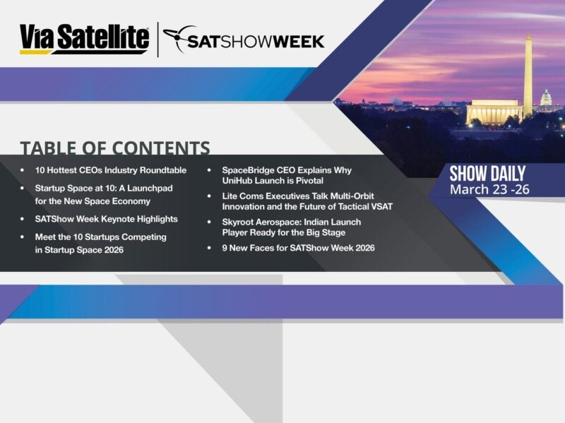 Via Satellite Show Daily 2026 Issue