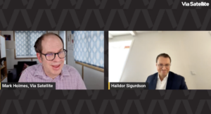Orbius CEO Halldor Sigurdsson Talks ‘New Era’ for Satellite in Thursday Morning Conversation