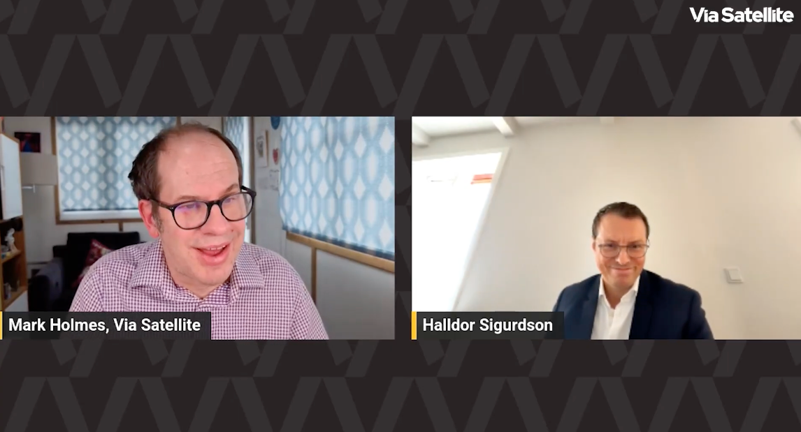 Orbius CEO Halldor Sigurdsson Talks ‘New Era' for Satellite in Thursday Morning Conversation